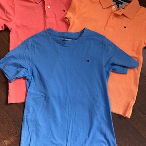 Tommy Hilfiger Blue T-Shirt and Polo Trio